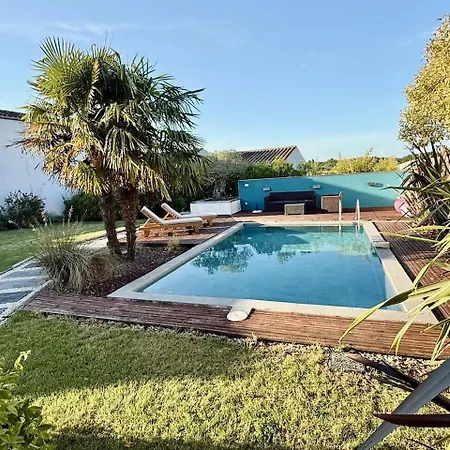 Havre De Paix, De Charme Avec Jardin, Terrasse Ensoleillée Et Piscine Privée Apartamento Dolus d'Oléron